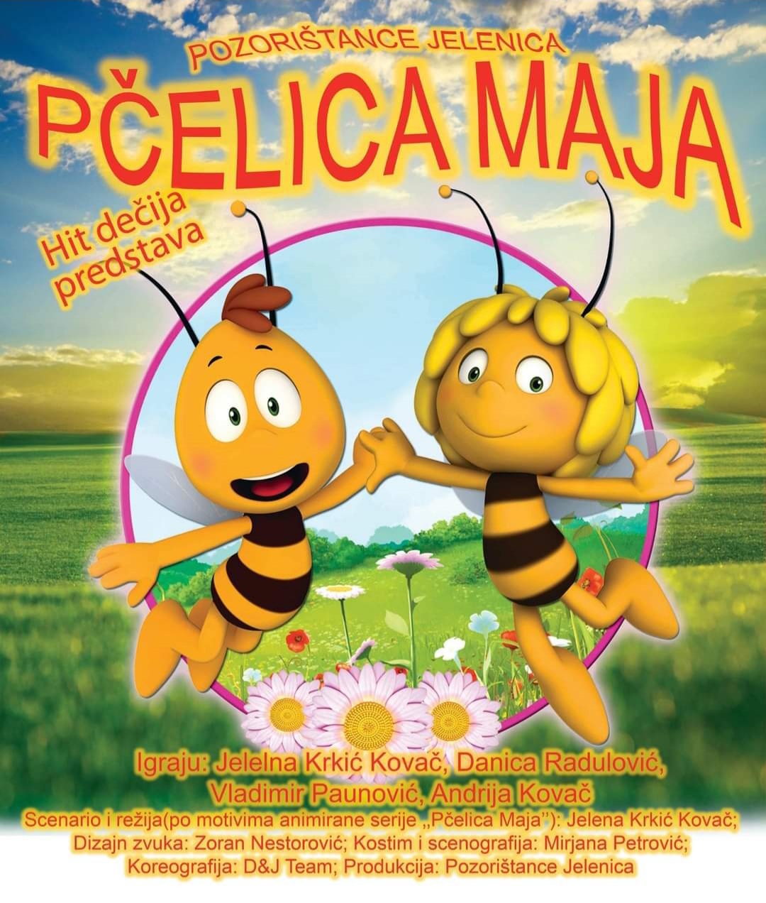 Kačarevo: Pozorišna predstava za decu „Pčelica Maja“ 30. novembra